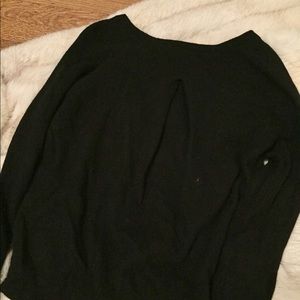 Touch of cashmere Banana Republic black sweater